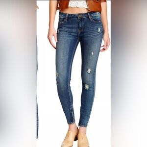 Pistola Jeans “Anais” Zip Cuff Distressed‎ Jeans Size 31